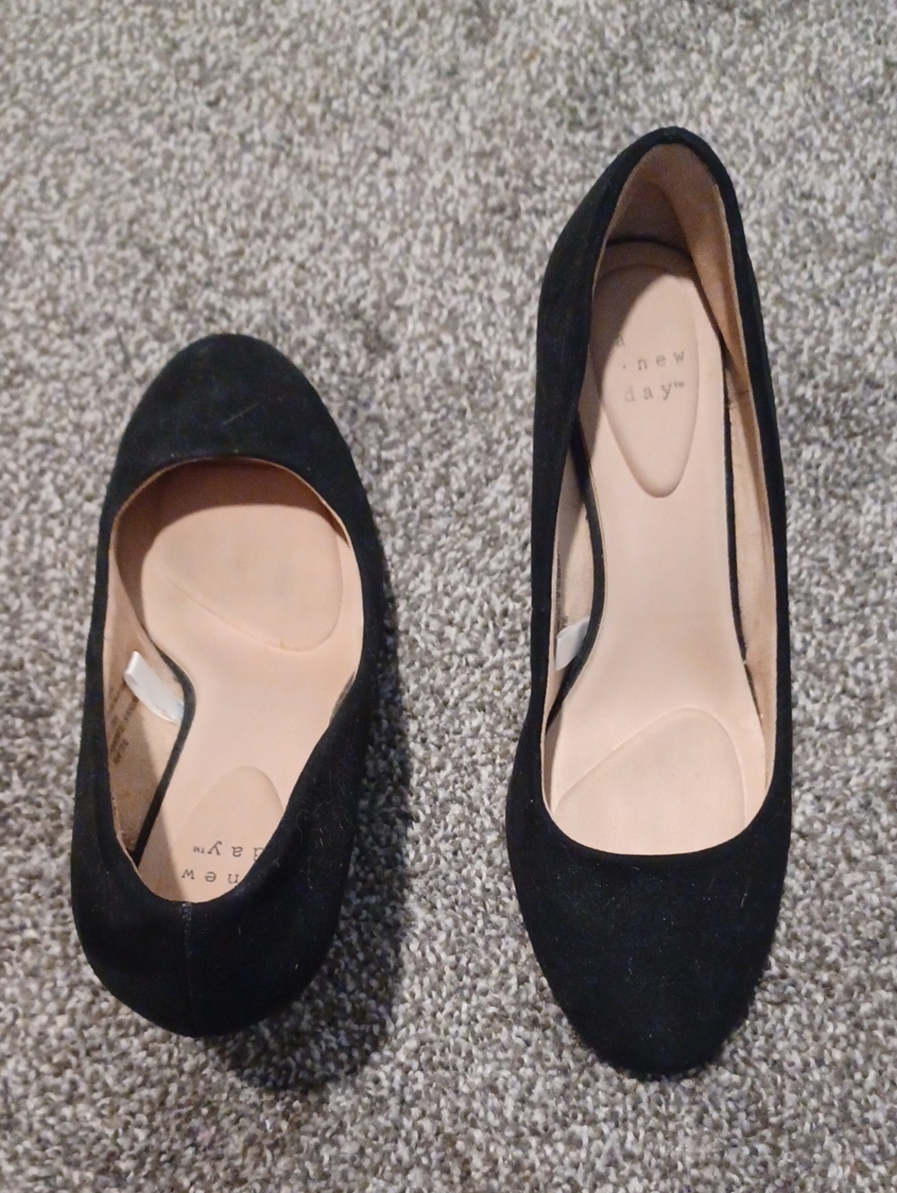 Black Suede Faux